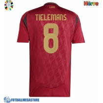 Fotballdrakt Herre Belgia Youri Tielemans #8 Hjemmedrakt EM 2024 Kortermet